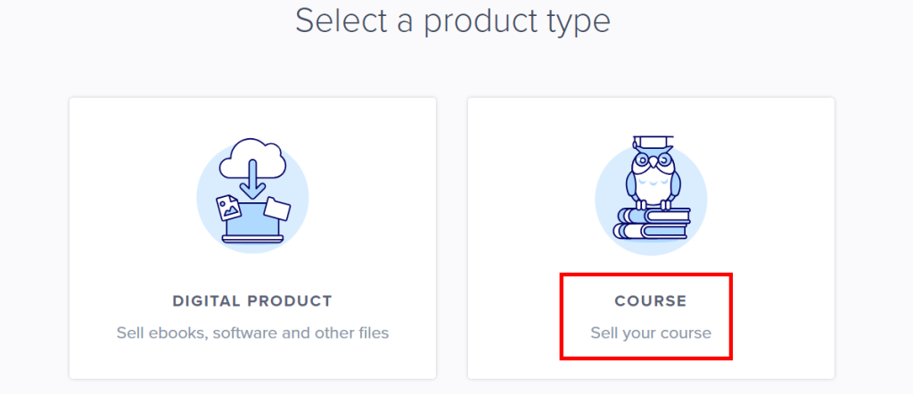 Payhip product types