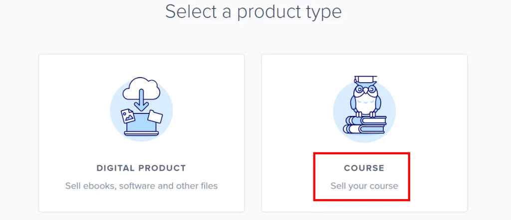 Payhip product types